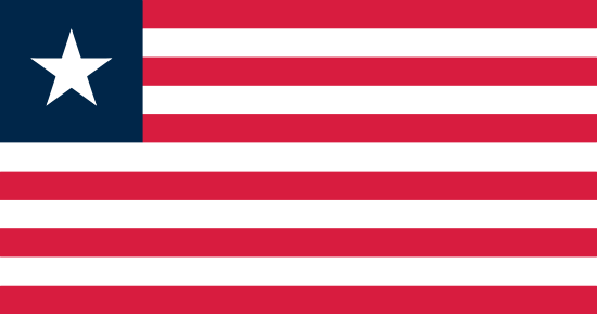 drapeau du LibÃ©ria