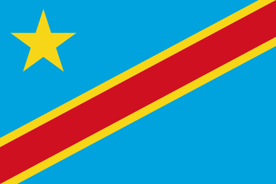 Drapeau RÃ©publique DÃ©mocratique du Congo