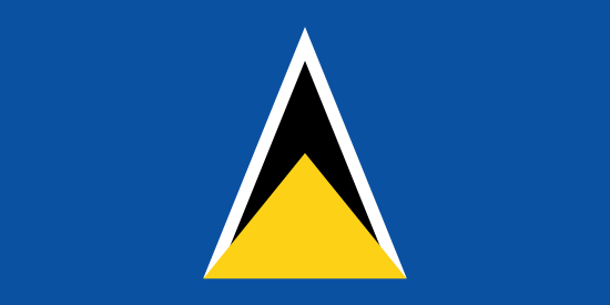 Sainte-Lucie drapeau