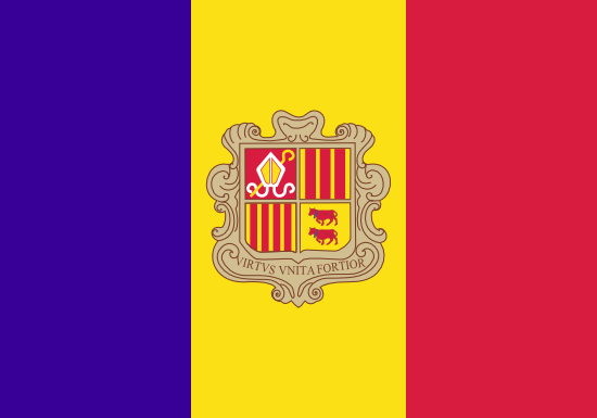 Andorra Flag Andorra Flag