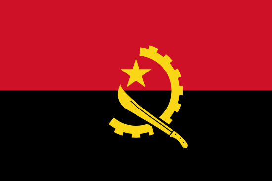 Angola drapeau