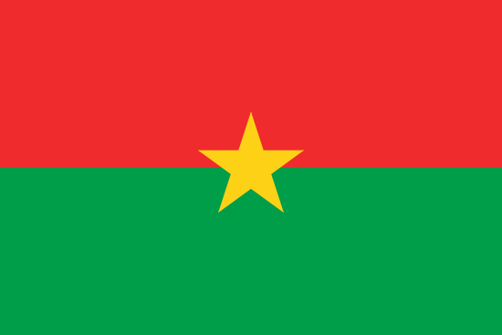 Drapeau Burkina Faso