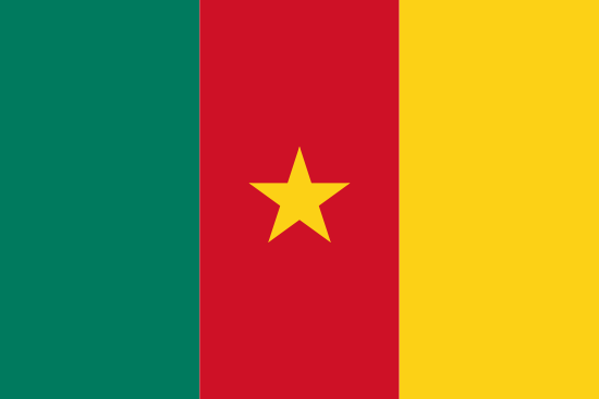 bandera de CamerÃºn