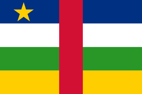 Central African Republic Flag