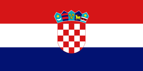 Drapeau Croatie