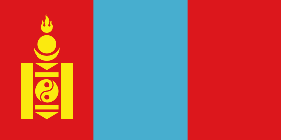 drapeau Mongolie