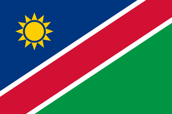 Namibie drapeau