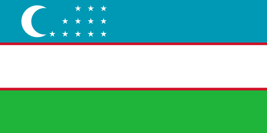 drapeau OuzbÃ©kistan